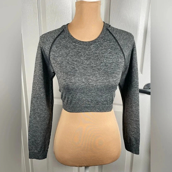 🦈 Gymshark Raglan Sleeve Active Top Medium - Picture 6 of 8